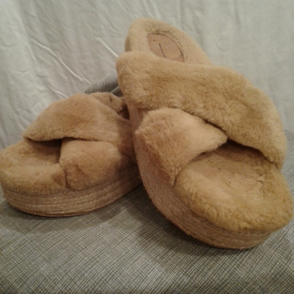 Jeffrey Campbell Platform Espadrille Slides